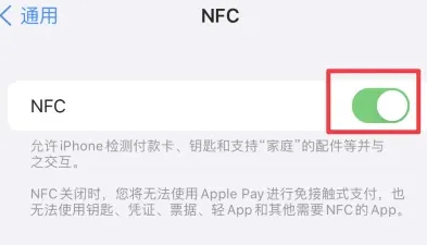 大田苹大田果维修服务分享iPhone15NFC功能开启方法