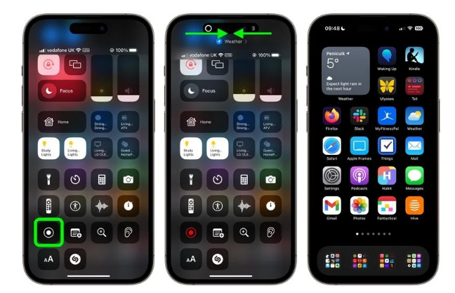 大田苹果手机维修分享iPhone14录屏如何隐藏灵动岛和红色指示器 