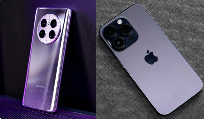 大田苹果14维修分享华为Mate50与iPhone14哪个好？ 