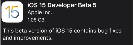 大田苹果手机维修分享如何升级到iOS15.0 beta5 